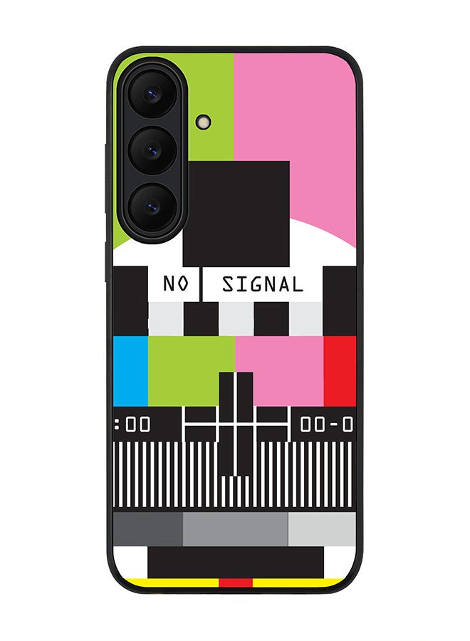 Stylizedd For Samsung Galaxy S25 FE Case,Slim fit Camera Protection, Shockproof Thin Phone cover  - No Signal TV