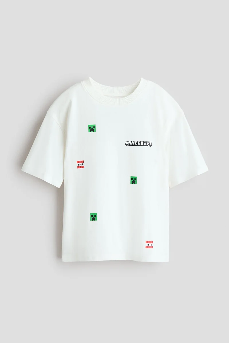 H&M Oversized printed T-shirt