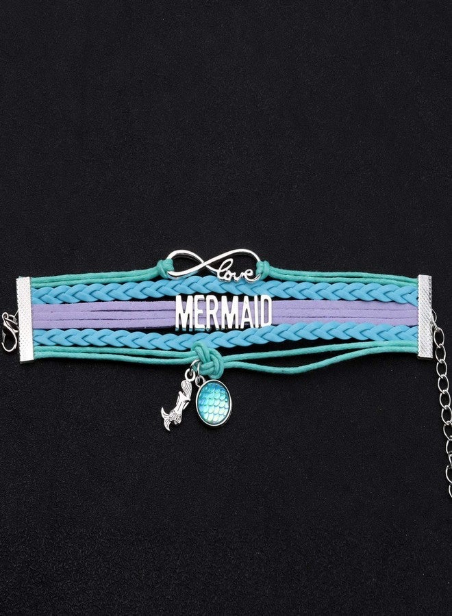 HOLLP Mermaid Infinity Lover Bracelet Mermaid Jewelry Beach Jewelry Mermaid Gifts(Mermaid Bracelet) - Image 5