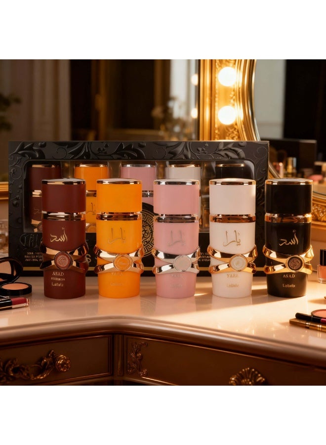 Lattafa Yara And Asad 5-piece Gift Set - Image 4