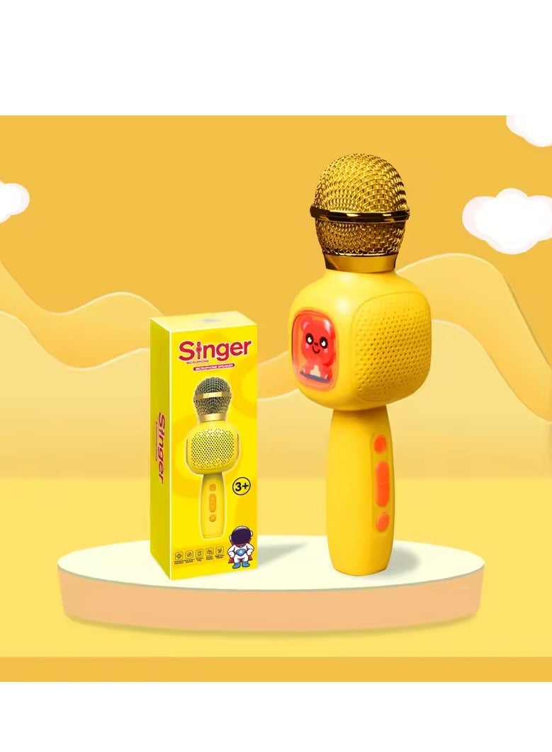 SINGER Microphone Toy for Kids Bluetooth Smart Karaoke Singing and Dancing Birthday Party Fun Toys Mike for Kids Educational - Image 1