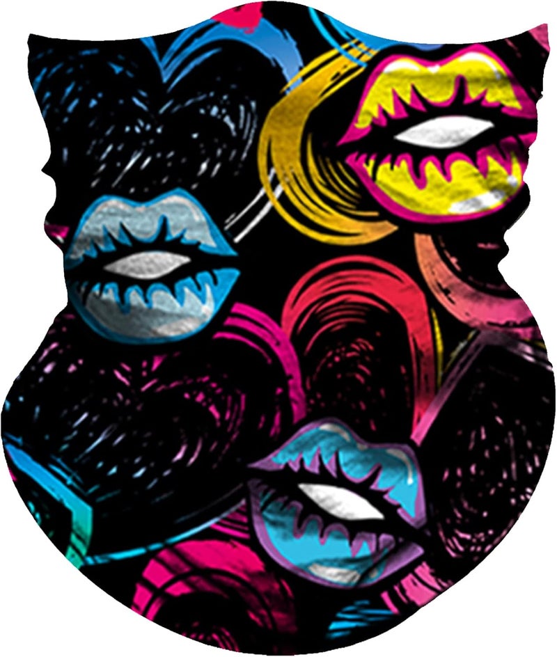 Obacle Skull Face Mask for Women Dust Wind Sun Protection Rave Festival Riding - Image 1