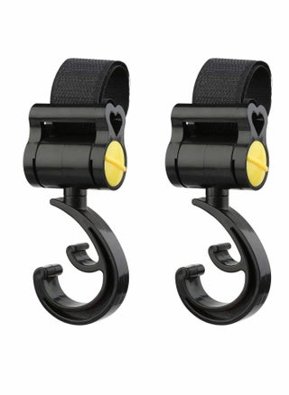 Stroller Hooks Multifunction Baby Rotating Buggy Clips Hanger Universal Pram Hookfor Pushchair Stroller Shopping Bag Hanging Your Shopping Bags and Totes 2 Pcs - pzsku/Z9199C34B2748E9029C10Z/45/_/1658996994/5e7f8e4c-6126-4d09-b78a-e5fffc0d37a1