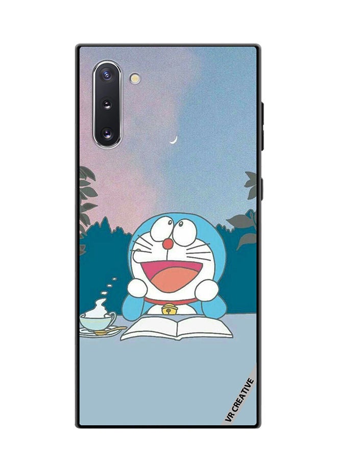 VR CREATIVE Protective Case Cover For Samsung Galaxy Note10 5G Wandering Doremon Design Multicolour - Image 1