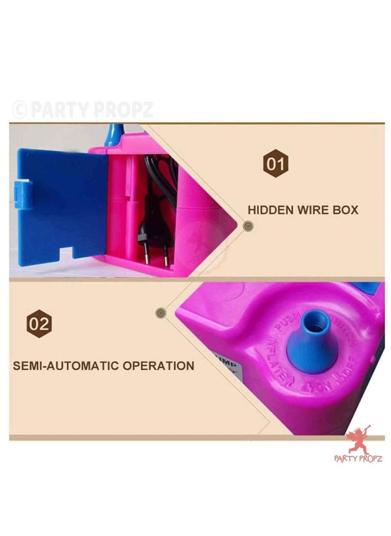 Mike Music Two Nozzles High Power Electric Balloon Inflator Air Pump For Wedding Party Multi Color Foil30  - Image 4