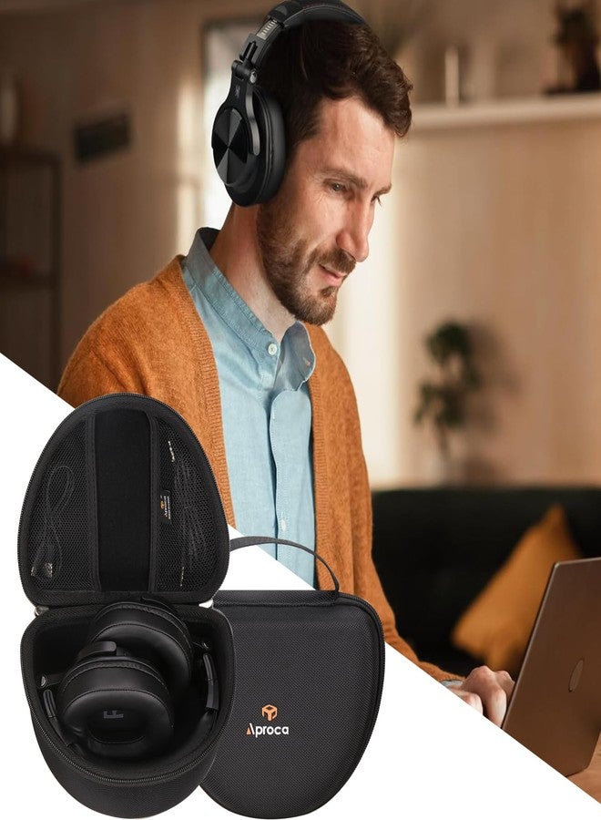 Aproca Portable Hard Storage Case, for OneOdio A70 Bluetooth Over Ear Headphones and Accessories - Image 4