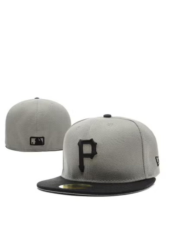 NEW ERA NEW ERA 3D Embroidered Fitted Baseball Team Cap with Closed Back for Sun Protection 56.8cm