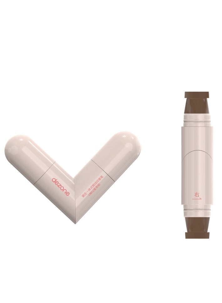 DEZONE 1-second waterproof Eyeliner--Brown - Image 1