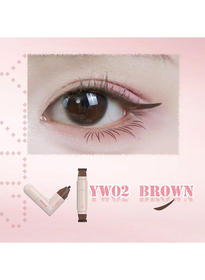 DEZONE 1-second waterproof Eyeliner--Brown - Image 3