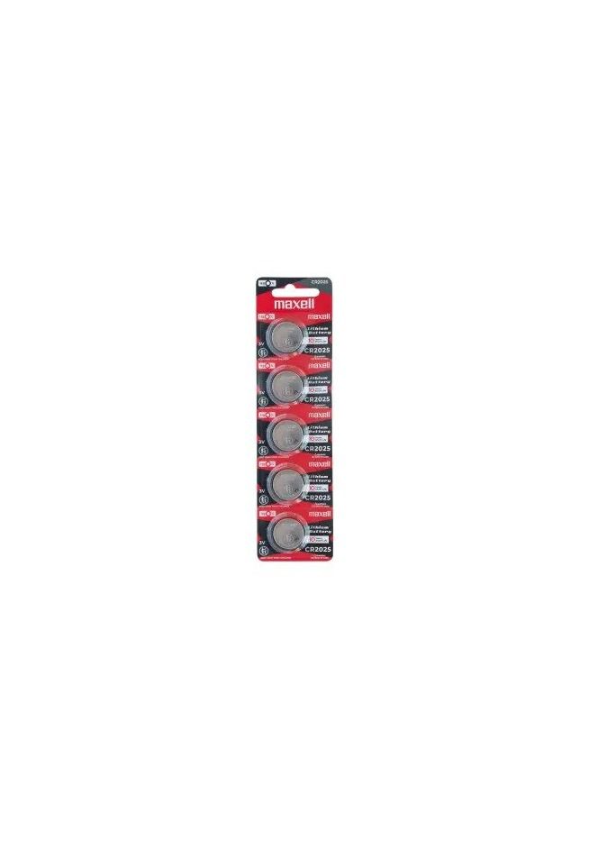 Maxell CR2025 Lithium Battery - Image 1