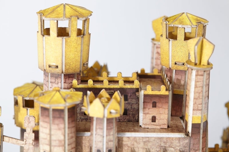 4D Cityscape Game of Thrones GoT 3D Puzzle of Kings Landing 260Piece - Image 3