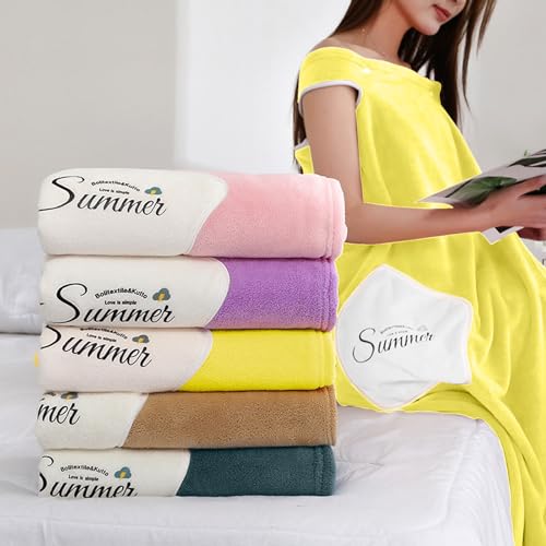 HOUSSE Wearable Microfiber Spa Bath Towel with Star Pocket for Girls & Women | Soft, Cozy Wrap with Snap Closure |Women’s Day Gift | 110 x 140 cm (Lemon Yellow) - Image 5
