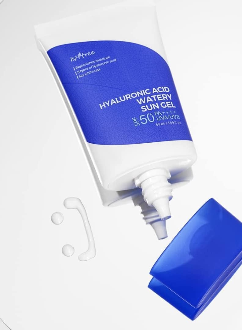 ISNTREE RADIATION PROTECTION: Isnttree Hydrating Sunscreen Gel Infused with Eight Types of Hyaluronic Acid, SPF, SPF, UVA, UVB and Broad Spectrum - Image 2