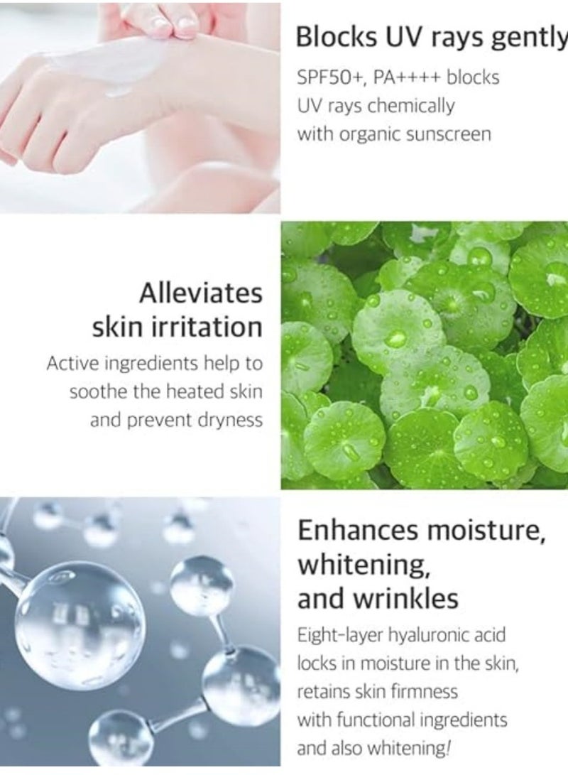 ISNTREE RADIATION PROTECTION: Isnttree Hydrating Sunscreen Gel Infused with Eight Types of Hyaluronic Acid, SPF, SPF, UVA, UVB and Broad Spectrum - Image 4