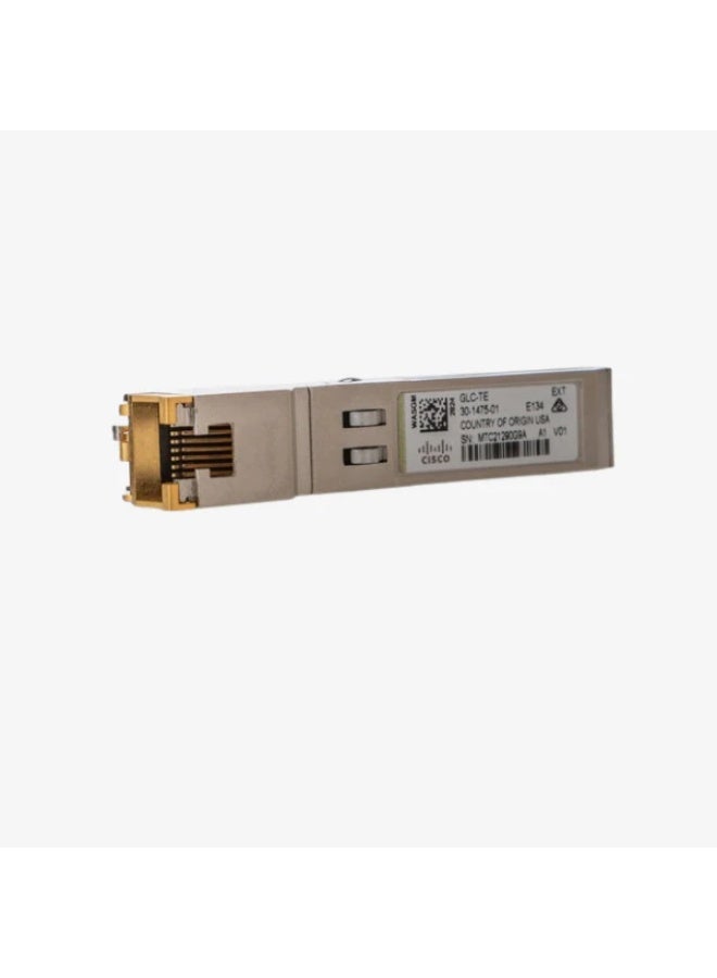 GLC-TE 1000BASE-T RJ45 Copper SFP Transceiver