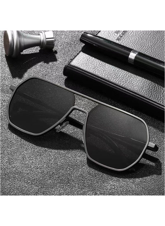 نظارات شمسية مستقطبة فوتوكرومية للقيادة والصيد - واقية من الأشعة فوق البنفسجية، عدسات متكيفة مع الضوء، للاستخدام النهار والليل - Image 4