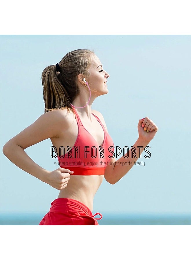 4 Pcs AirPods Strap 55cm, Soft Silicone Anti Lost Cord Silicone Sports Lanyard, Sports Lanyard and Ear Hook for Wireless Bluetooth Earphone (Colorful) - Image 4