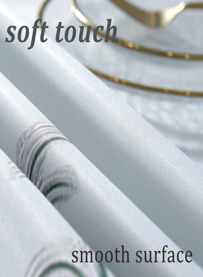 SASTYBALE Easter Tablecloths Rectangle 52x70 inch, Wrinkle Resistant and Spill-Proof Tablecloth, Spring Table Cloth, Printed Bunny Table Cover for Kitchen Dinning Tabletop - Image 5