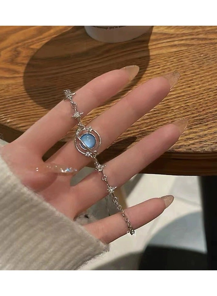 Goolsky Minimalist Planet Bracelet – Korean Style Dainty Luxury Jewelry for Girls & Best Friends  - Image 2
