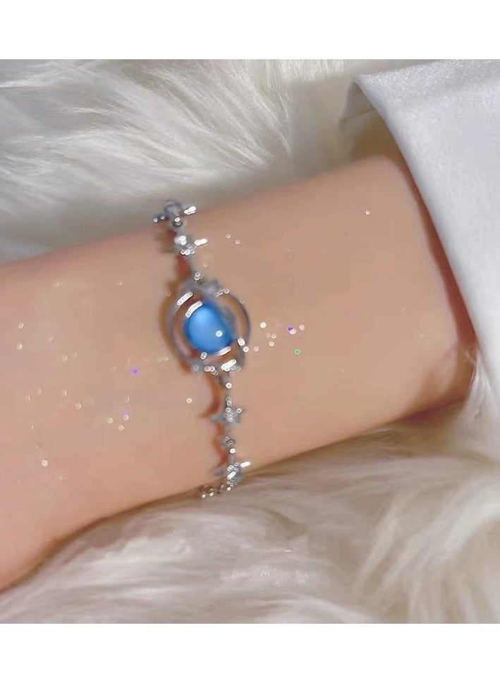 Goolsky Minimalist Planet Bracelet – Korean Style Dainty Luxury Jewelry for Girls & Best Friends  - Image 3
