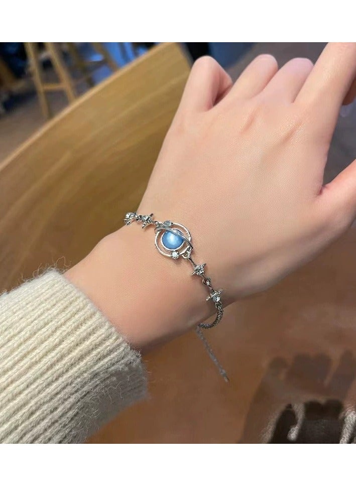 Goolsky Minimalist Planet Bracelet – Korean Style Dainty Luxury Jewelry for Girls & Best Friends  - Image 4