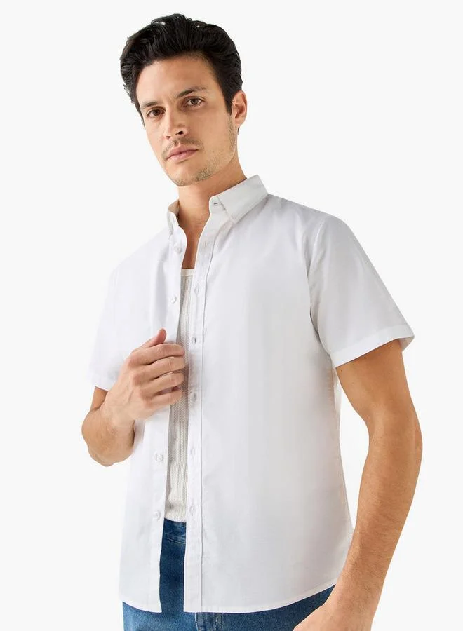 Splash FAV Regular Fit Shirt with Short Sleeves
