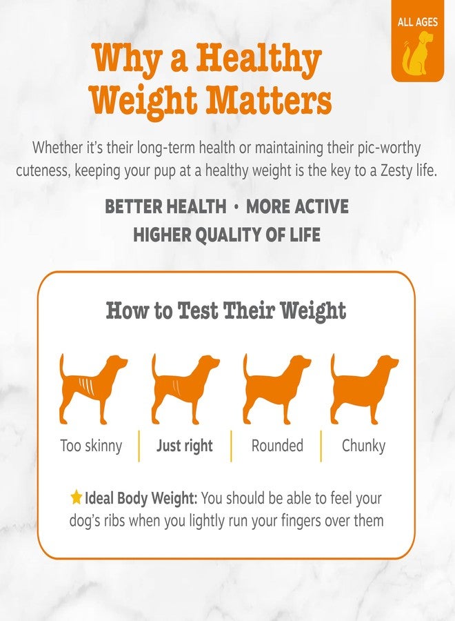 Zesty Paws Weight Management Bites for Dogs - Veterinarian Formulated - Metabolism & Appetite Control - L-Carnitine, Fiber, Postbiotics & B Vitamins - Healthy Weight Dog Supplement - 90 Count - Image 4