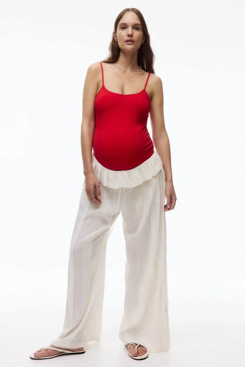 H&M  MAMA Padded-cup High Leg Swimsuit for Women | Best Price UAE
