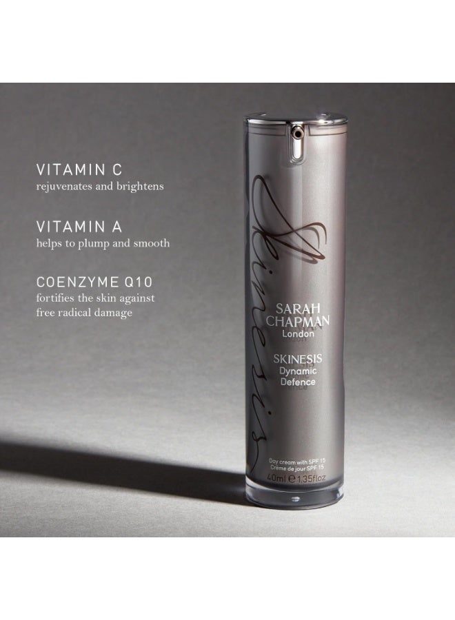 Sarah Chapman Skinesis Dynamic Defence SPF15 Anti-Aging Cream 40ml - Image 2