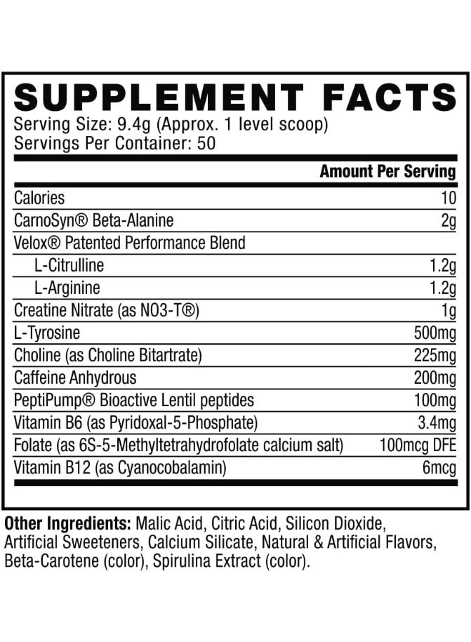 سي4 مسحوق Cellucor C4 Original المخصص للاستخدام قبل التمرين، بنكهة التفاح الأخضر - 50 حصة - Image 2