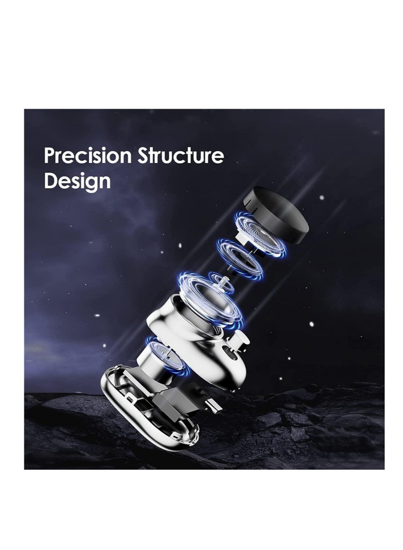 Mini & Portable Electric Shaver, New Pocket Portable Electric Shave, Magic USB Mini Shaver Electric Razor For Men, Rechargeable Travel Razors For Men Electric Shaver For Shaving Face(Green) - Image 5