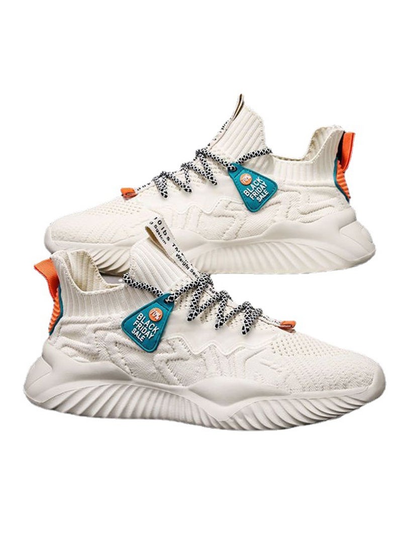 شاربدو أحذية رياضية كاجوال للرجال خفيفة الوزن وخفيفة الوزن للغاية وقابلة للتنفس، أحذية رياضية غير قابلة للانزلاق - Image 1