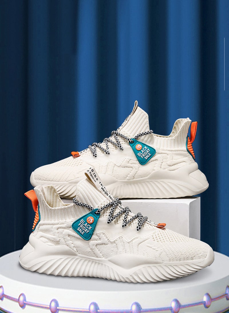 شاربدو أحذية رياضية كاجوال للرجال خفيفة الوزن وخفيفة الوزن للغاية وقابلة للتنفس، أحذية رياضية غير قابلة للانزلاق - Image 3