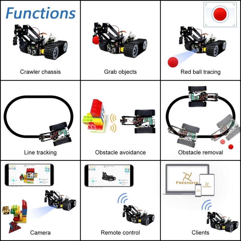 Tank Robot Kit - For Raspberry Pi Robot