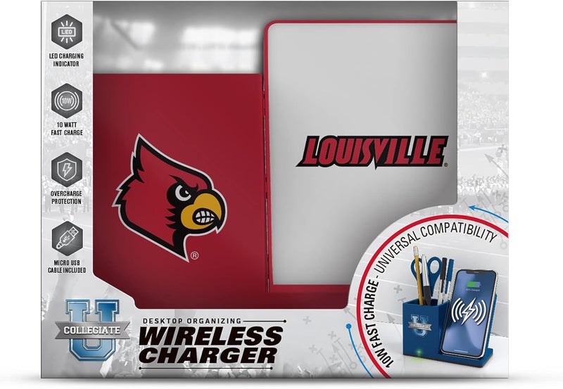 SOAR NCAA Unisex Cell Phone Wireless Charging Stand and Desktop Organizer - Image 3