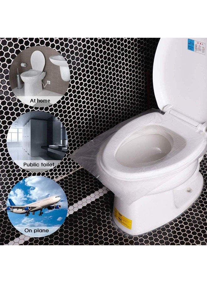 YelaJoy Travel Disposable Toilet Seat Cover, Antibacterial Waterproof Portable WC Pad Toilet Mat for Baby Pregnant Mom, Woman and Man, Independent Packing (50PCS) - Image 3