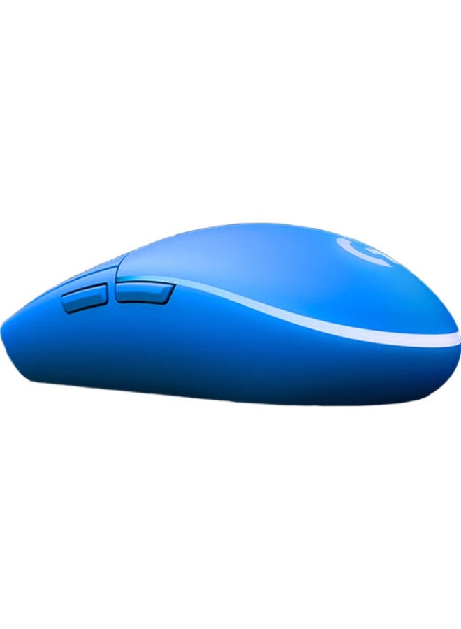 G ماوس الألعاب السلكي (G) G102، أزرق، تأثيرات إضاءة RGB، تصميم خفيف الوزن، ماوس ببجي، بطل دوري LOL، 200-8000 DPI - Image 2
