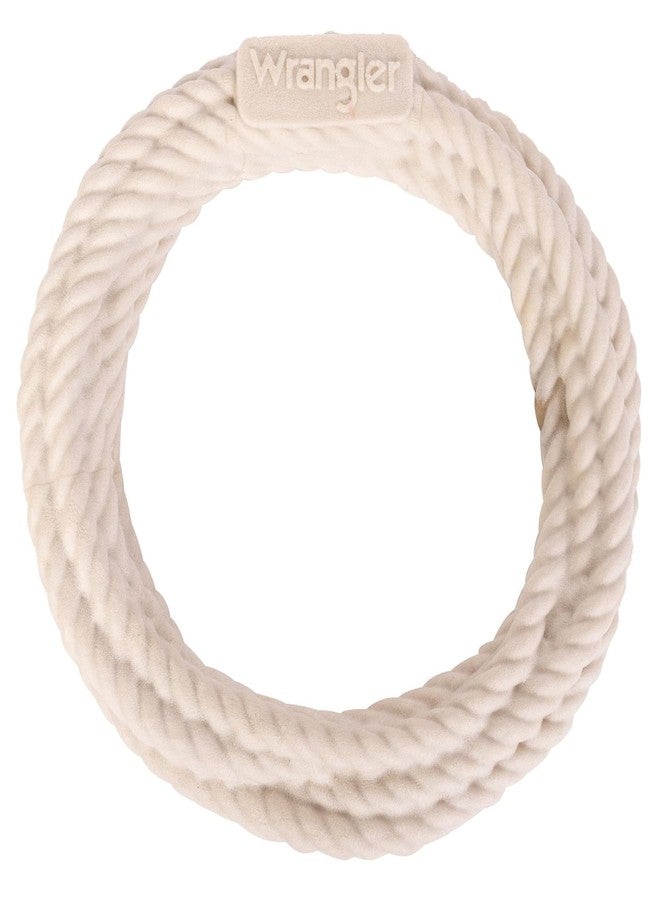 Wrangler Cowboy Rope Toy for Dogs, Medium to Large (Tan, Peanut Butter) - Image 1