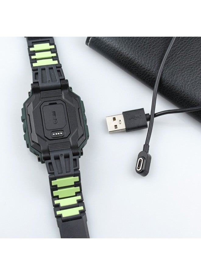 WITGOER كابل شحن ساعة الأطفال الذكية من زهيغووزهي شياوتيانكات ل Z6pro/Z10/Z9/Z8/Z7/Z7S/Z7A/Z6A/Z6S، شاحن عالمي للمراهقين، نوع مغناطيسي - Image 5