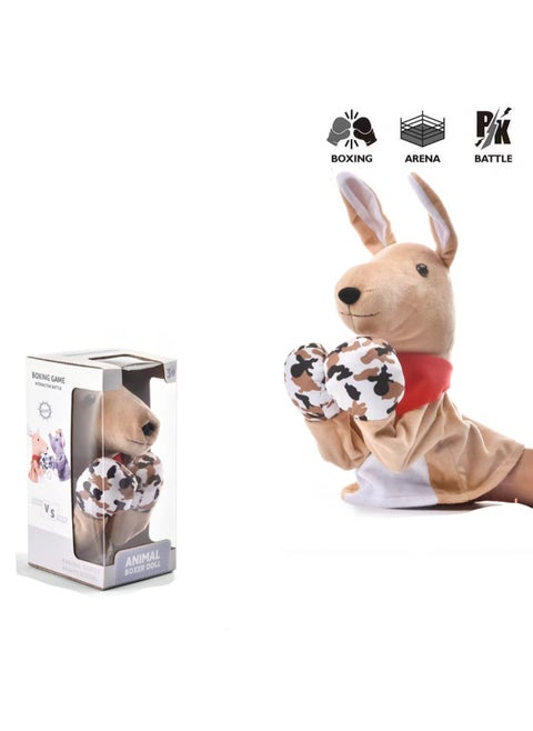 New And Unique Interactive Hand Puppet Toys, Glove Performance Puppets, Voice-Making Finger Puppets (Boxing Kangaroo With Sound Effects, Colorful Boxing)