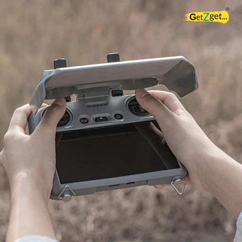 GetZget غطاء شمس مع واقي شاشة لملحقات Dji Mini 4/5 Pro/Air 3 / RC 2: حماية قصوى لجهاز التحكم عن بعد الخاص بك - Image 3