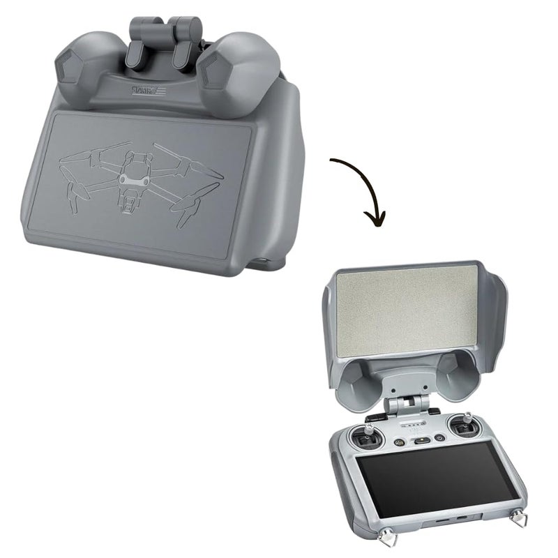 GetZget غطاء شمس مع واقي شاشة لملحقات Dji Mini 4/5 Pro/Air 3 / RC 2: حماية قصوى لجهاز التحكم عن بعد الخاص بك - Image 1