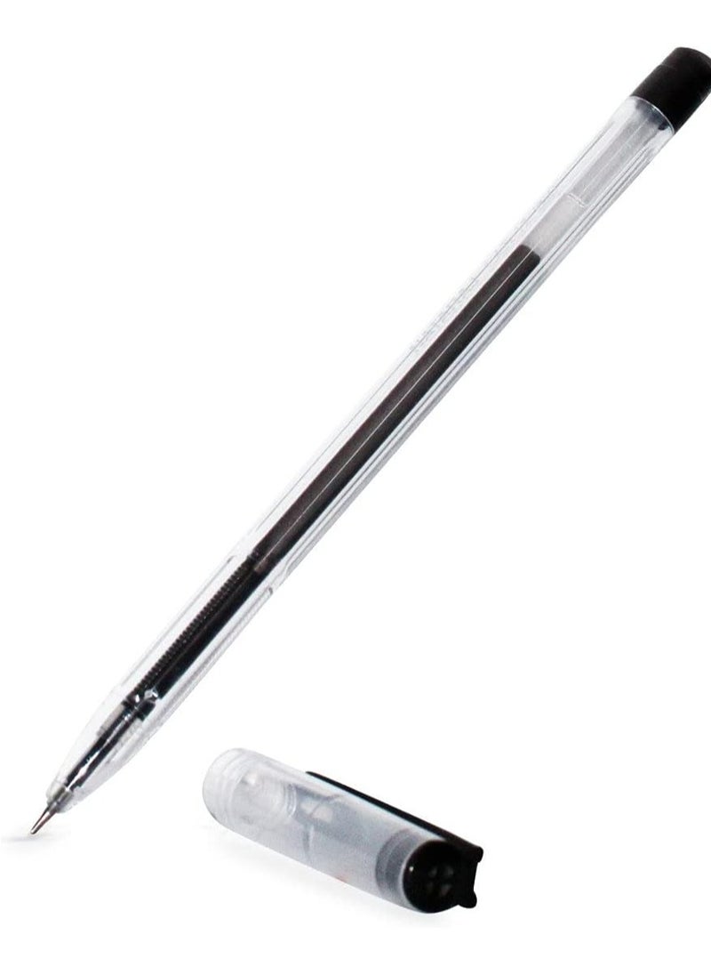 NATARAJ - 5-Piece Gelix Gel Ink Pens Black Ink - Image 1