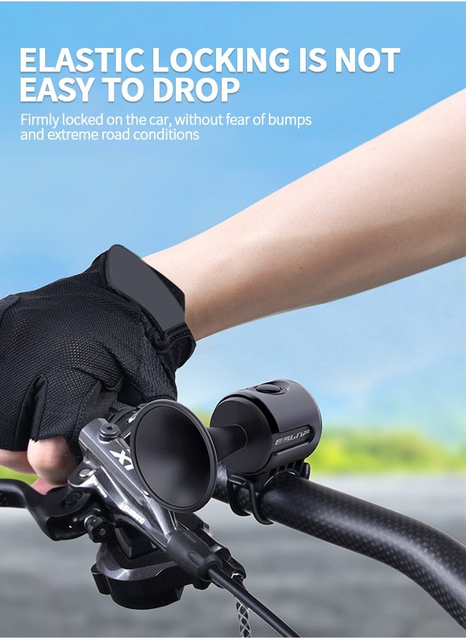 GROIC 120dB Electric Bike Horn with Anti Theft Alarm, Small Loud Bike Bell Easy to Install, Bicycle Horn with IPX4 Waterproof/Fixed Anti-Slip Pad  - Image 3