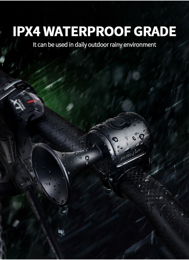 GROIC 120dB Electric Bike Horn with Anti Theft Alarm, Small Loud Bike Bell Easy to Install, Bicycle Horn with IPX4 Waterproof/Fixed Anti-Slip Pad  - Image 5