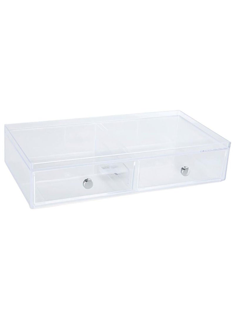 Interdesign 36460 Drawer Wide Eyeglass Case 17.2 x 35.3 x 37.8cm