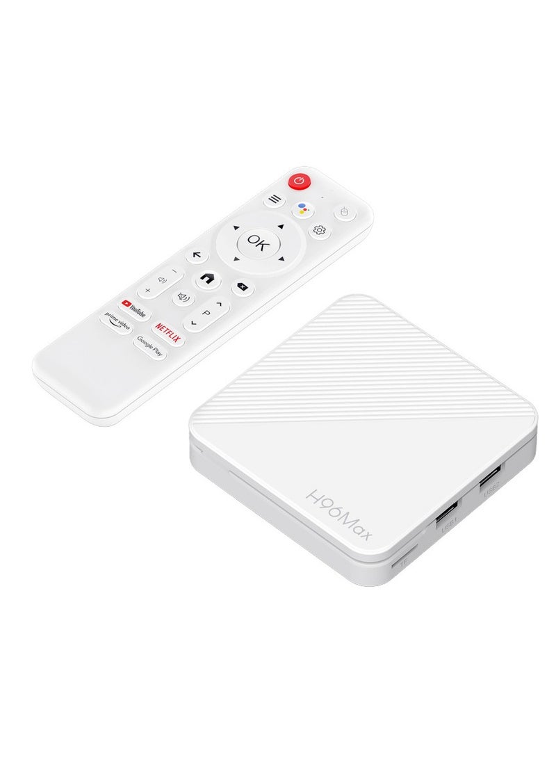 H96 Max - 4K Smart TV Box ATV  Android 14.0 OS H313  Set Top Boxes with 5G WiFi Bluetooth 5.2 & Voice Remote - Image 1