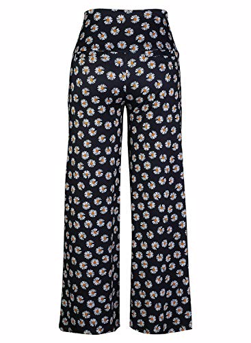 Arolina Women's Stretchy Wide Leg Palazzo Lounge Pants Casual Comfy High Waist Palazzo Pants - Image 3