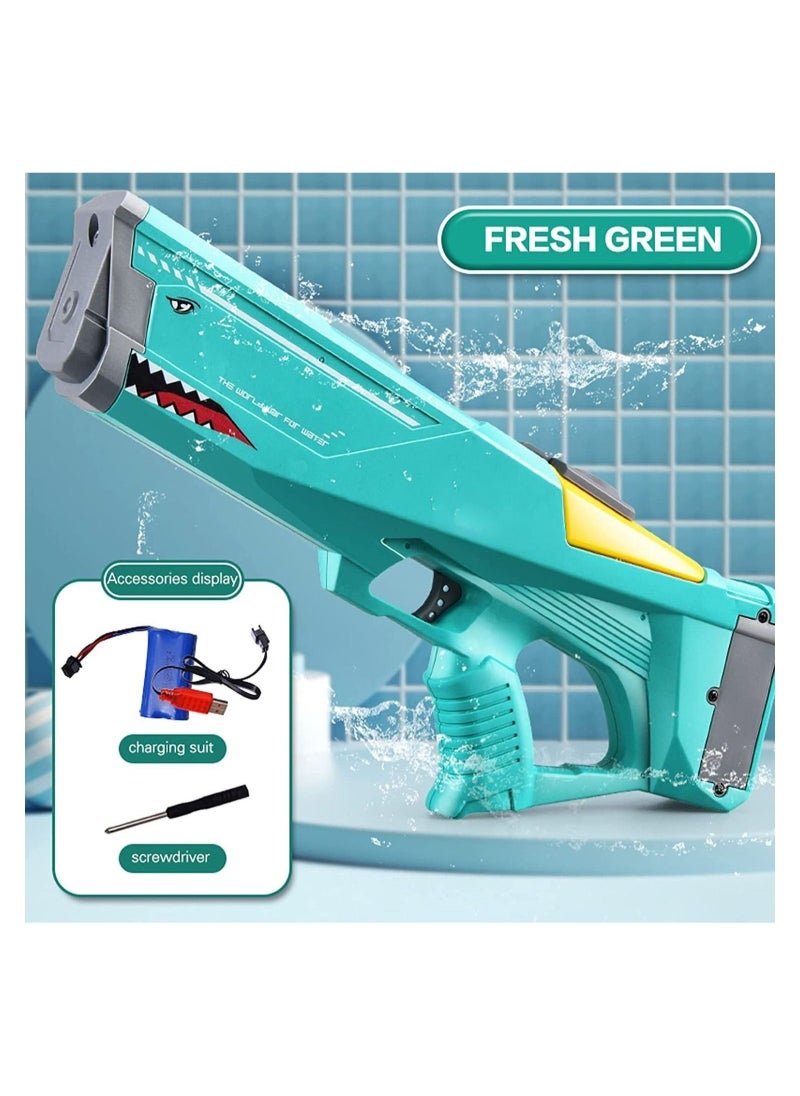 Generic - Electric Water Gun for Kids,Automatic Water Absorption Water Blaster,High Capacity Automatic Squirt Guns,Powerful Water Toy Guns for Swimming Pool,Automatic Continuous Firing Electric Water Gun - Image 1