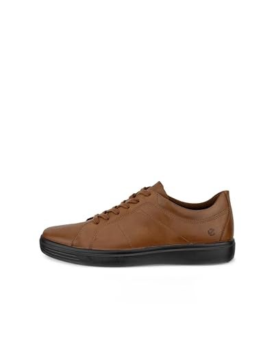 ECCO Men's Soft Classic Tie Sneaker, Camel, 13-13.5 - Image 4